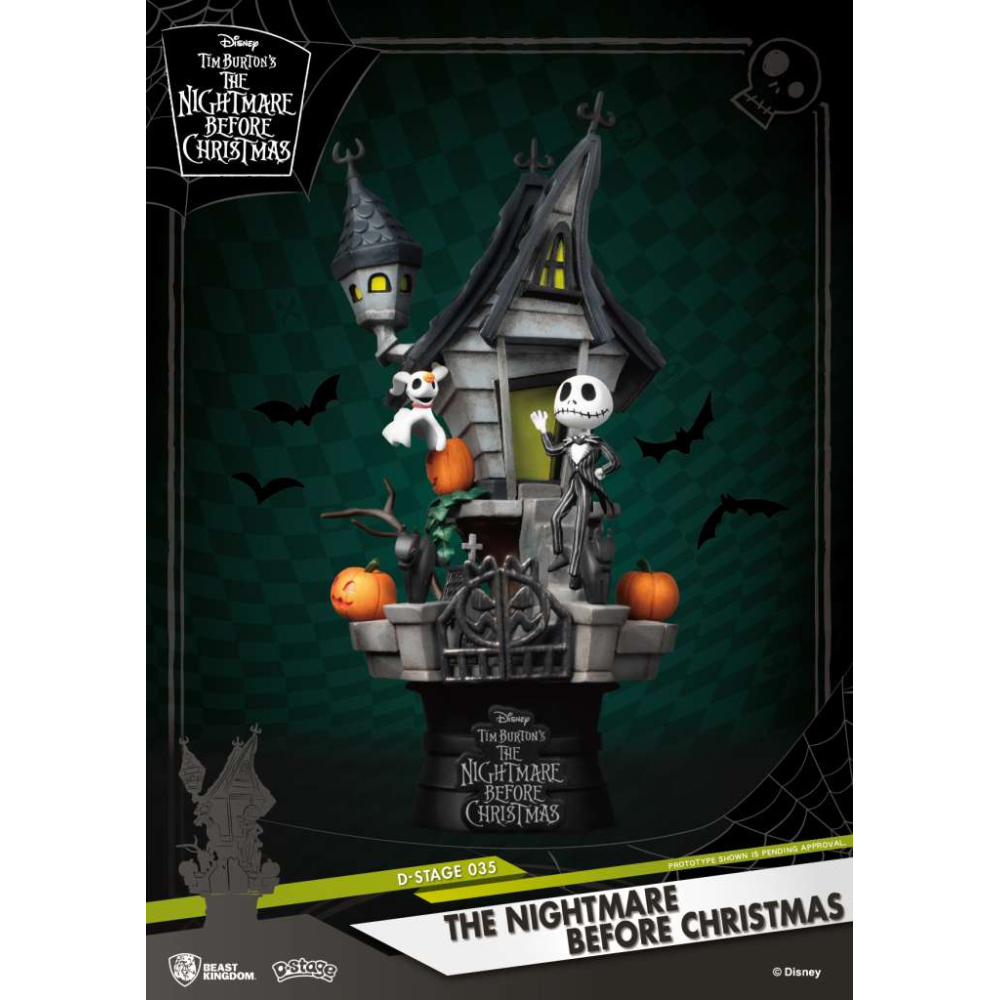 L'Étrange Noël de Mr. Jack - Figurine Jack Skellington D-Stage