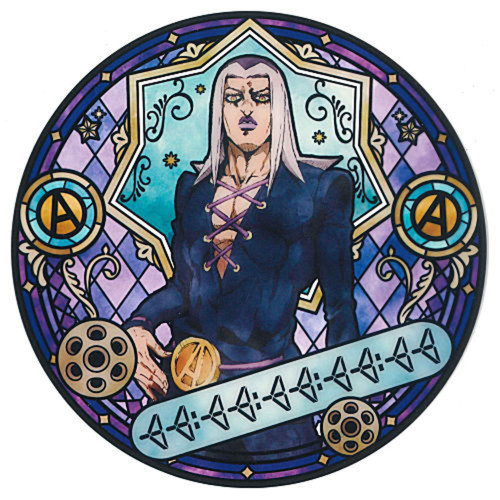 Jojo's Bizarre Adventure Golden Wind - Disc Art Leone Abbacchio