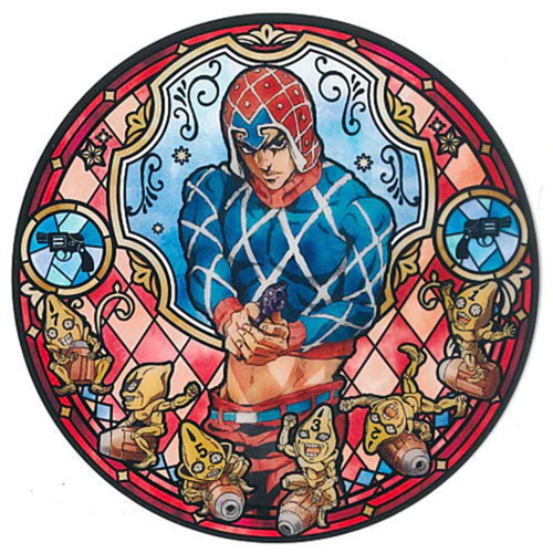 Jojo's Bizarre Adventure Golden Wind - Disc Art Guido Mista