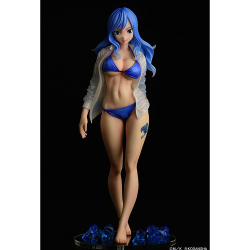 Fairy Tail - Figurine Juvia Lockser Gravure Stylesee Through Wet Shirt