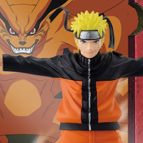 Naruto Shippuden - Figurine Naruto Uzumaki Kyubi Panel Spectacle