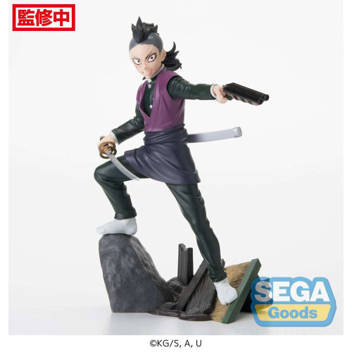 Demon Slayer Kimetsu No Yaiba - Figurine Genya Shinazugawa Swords Xross Link Fig