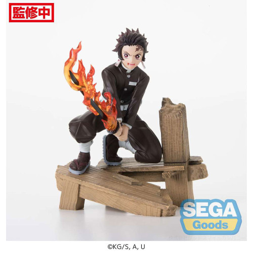 Demon Slayer Kimetsu No Yaiba - Figurine Kamado Tanjiro Swords Xross Link Fig