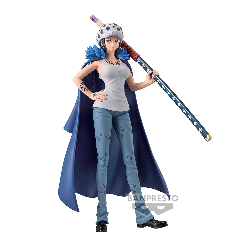 One Piece - Figurine Trafalgar Law DXF The Grandline Series Extra Change Ver.