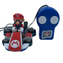 Mario Kart - Mini Figurine Voiture Avec Télécommande Mario Kart Mario