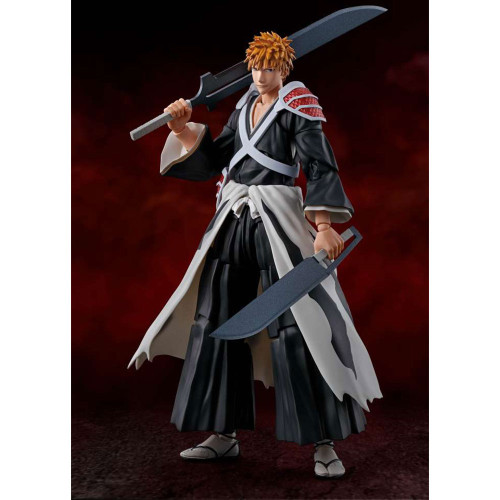 Bleach - Figurine Kurosaki Ichigo Dual Zangetsu S.H Figuarts