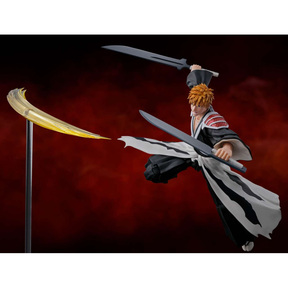 Bleach - Figurine Kurosaki Ichigo Dual Zangetsu S.H Figuarts