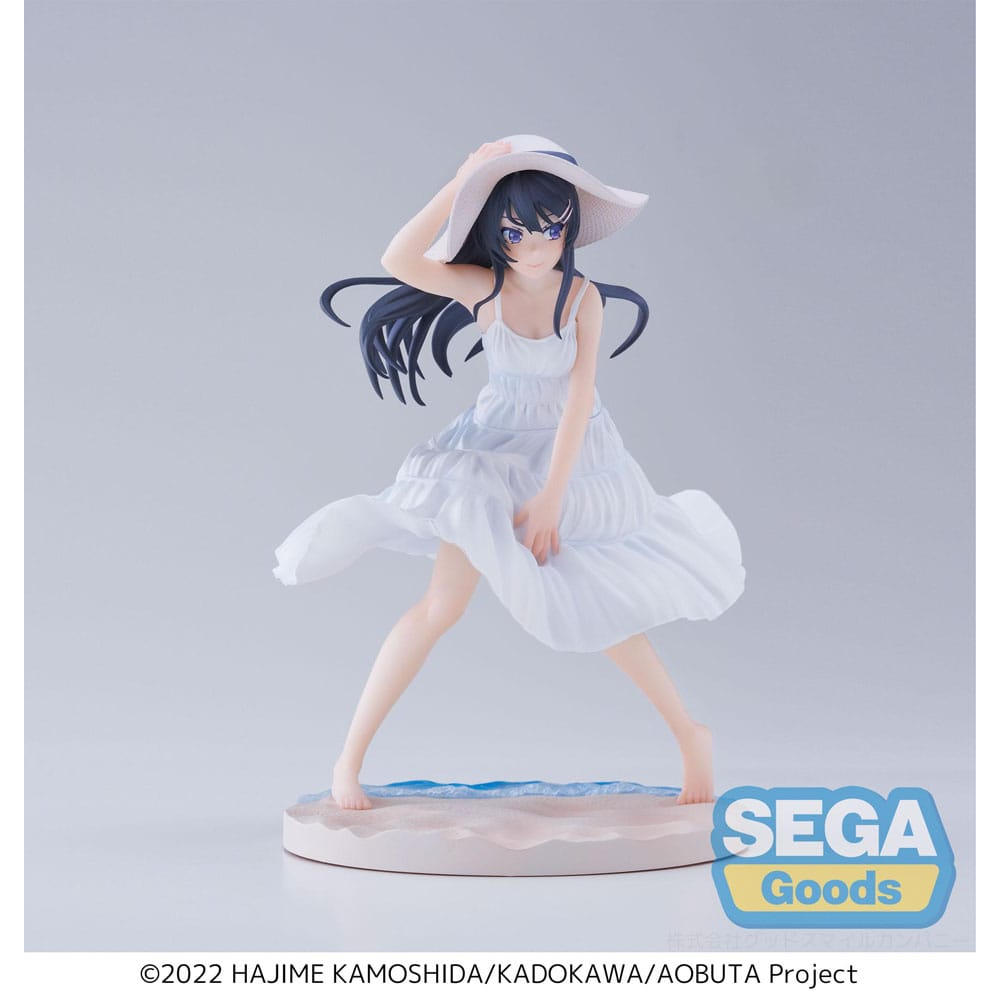 Rascal Does Not Dream Of Bunny Girl Senpai - Figurine Mai Sakurajima Summer Dress Luminasta