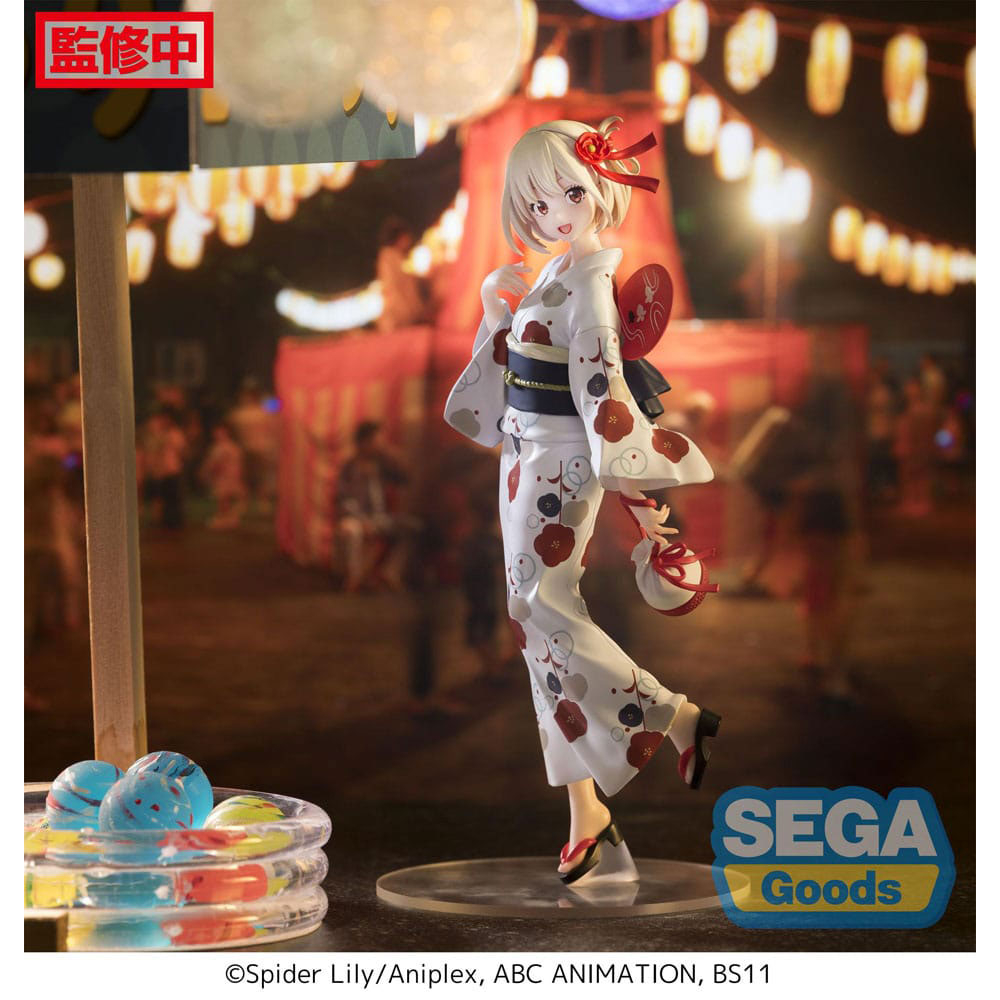 Lycoris Recoil - Figurine Chisato Nishikigi Going Out In A Yukata Luminasta