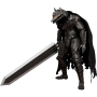 Berserk - Figurine Guts Tripes Armure Berserker Plamatea Mk