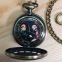 Demon Slayer Kimetsu No Yaiba - Montre A Gousset Kamado Tanjiro & Kamado Nezuko