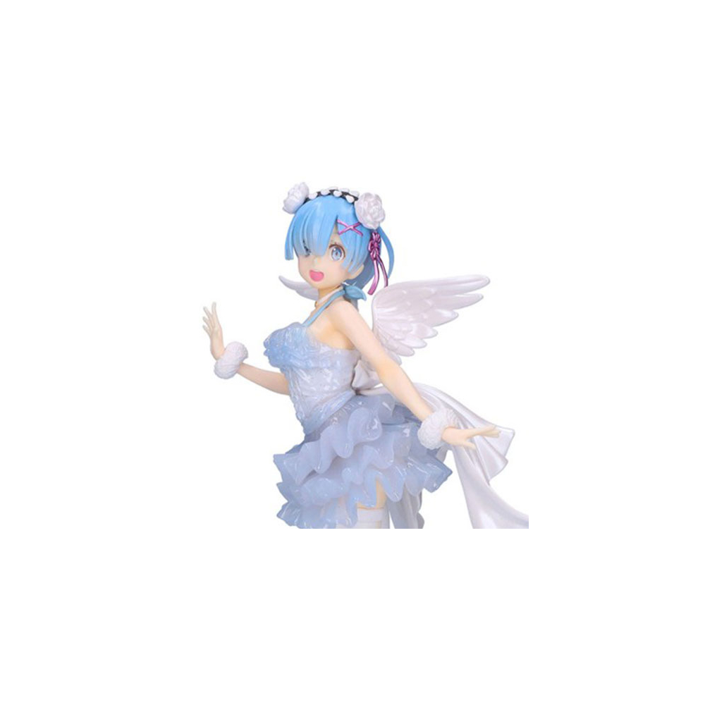 Re Zero Starting Life in Another World – Figurine Rem Espresto Est Clear & Dressy Angel Ver.