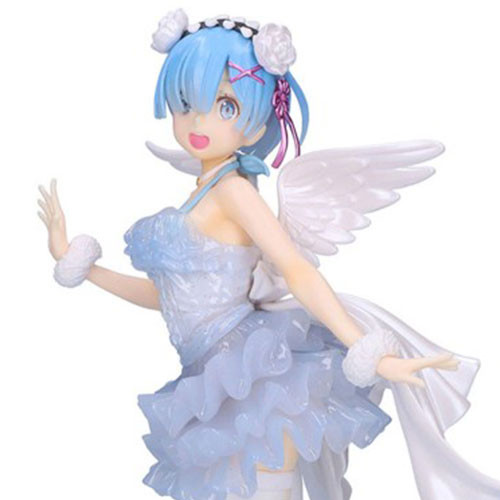 Re Zero Starting Life in Another World – Figurine Rem Espresto Est Clear & Dressy Angel Ver.