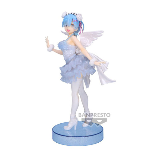 Re Zero Starting Life in Another World – Figurine Rem Espresto Est Clear & Dressy Angel Ver.