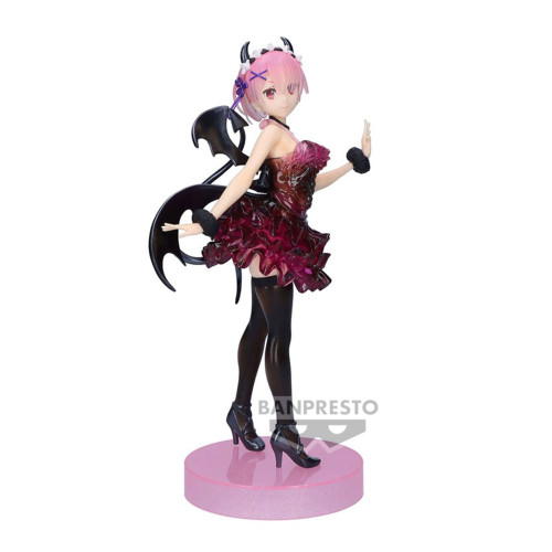 Re Zero Starting Life in Another World – Figurine Ram Espresto Est Clear & Dressy Devil Ver