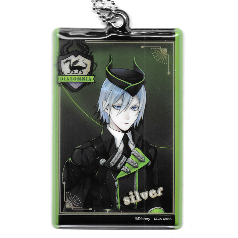 Twisted Wonderland - Rubber Strap Silver