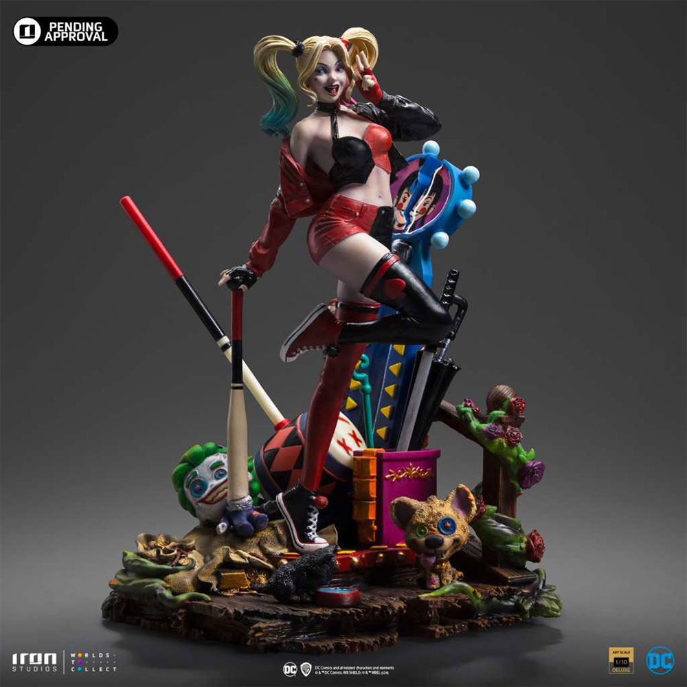 Gotham City Sirens - Figurine Harley Quinn Dlx