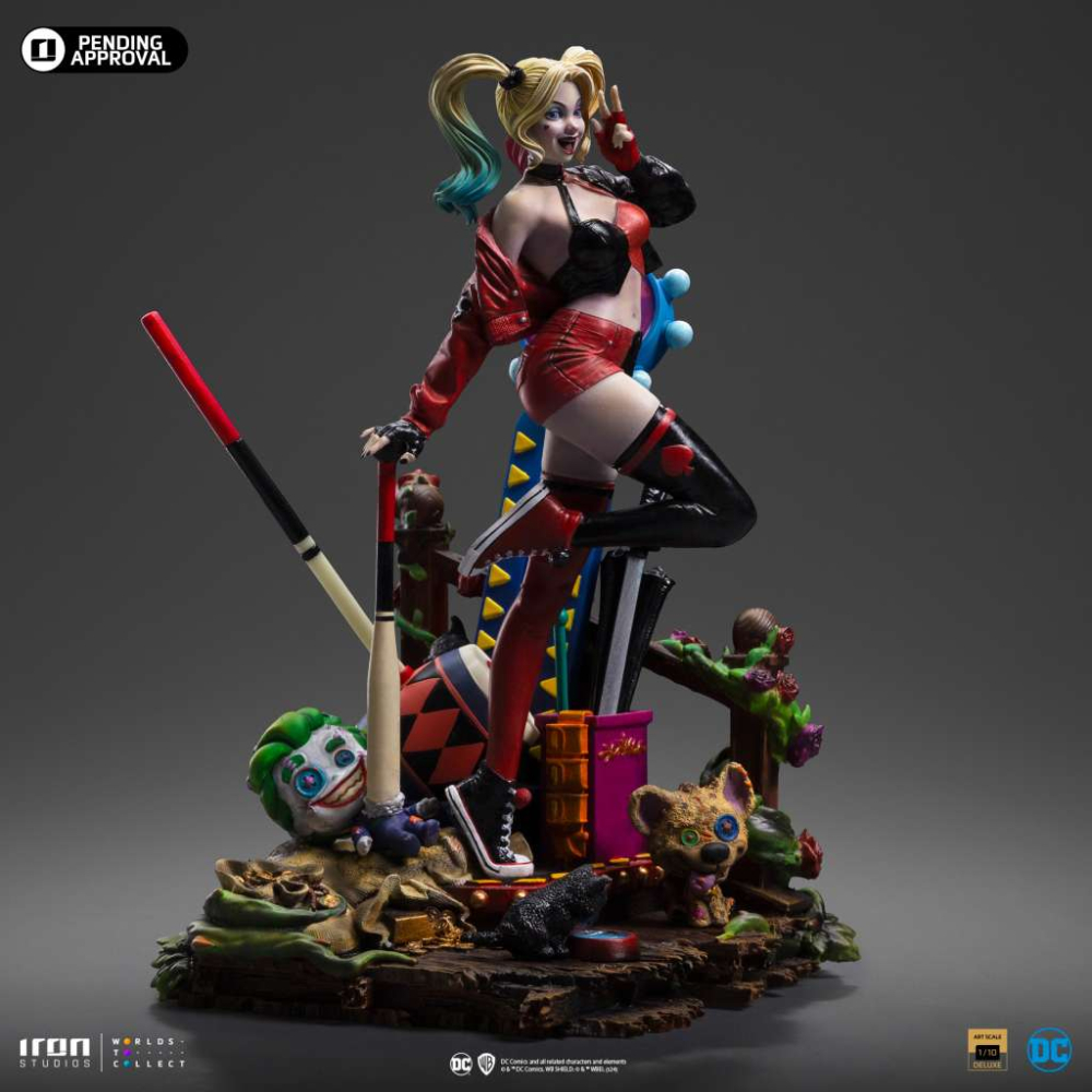 Gotham City Sirens - Figurine Harley Quinn Dlx