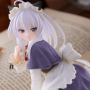 Wandering Witch The Journey Of Elaina - Figurine Elaina Desktop Cute Car Maid Version