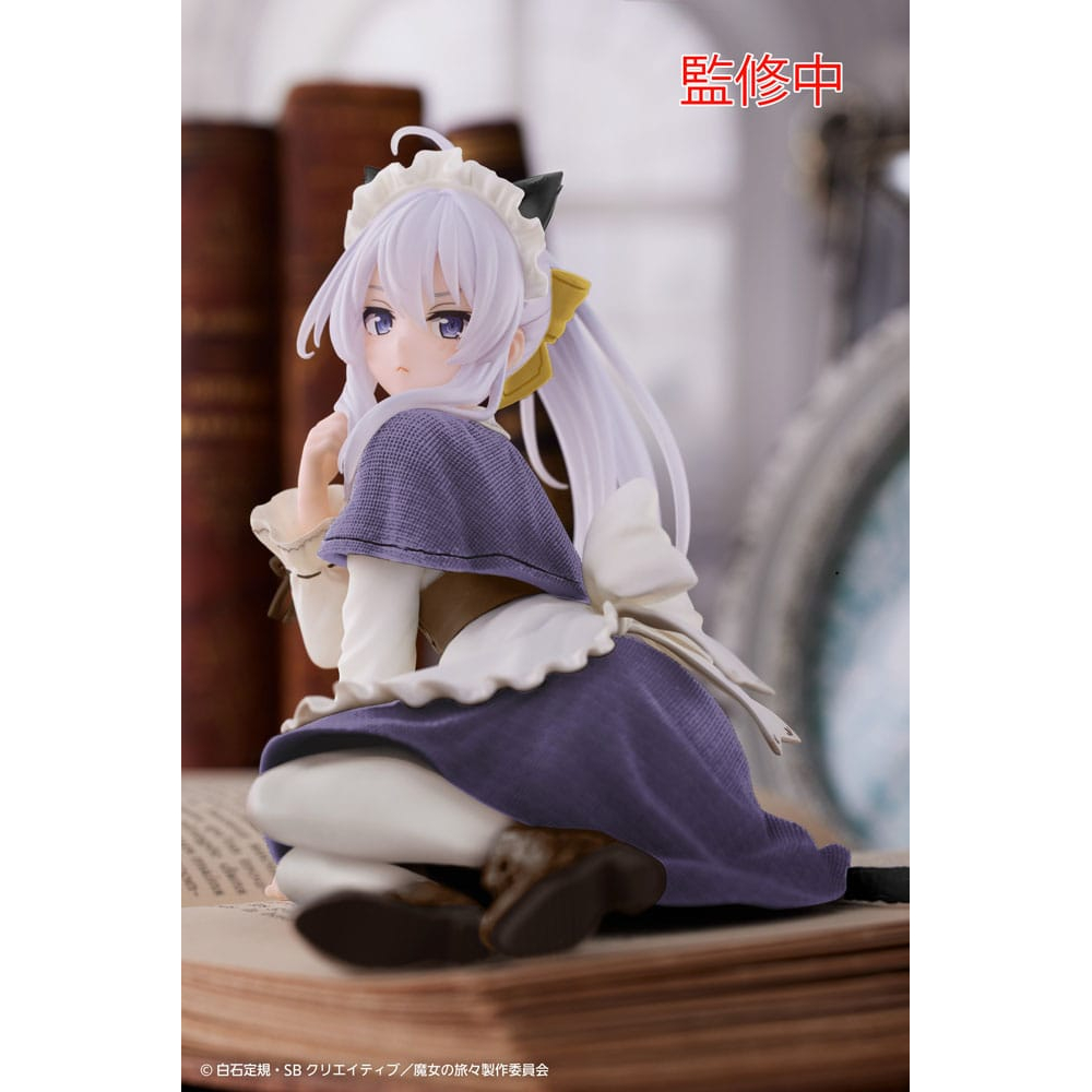 Wandering Witch The Journey Of Elaina - Figurine Elaina Desktop Cute Car Maid Version