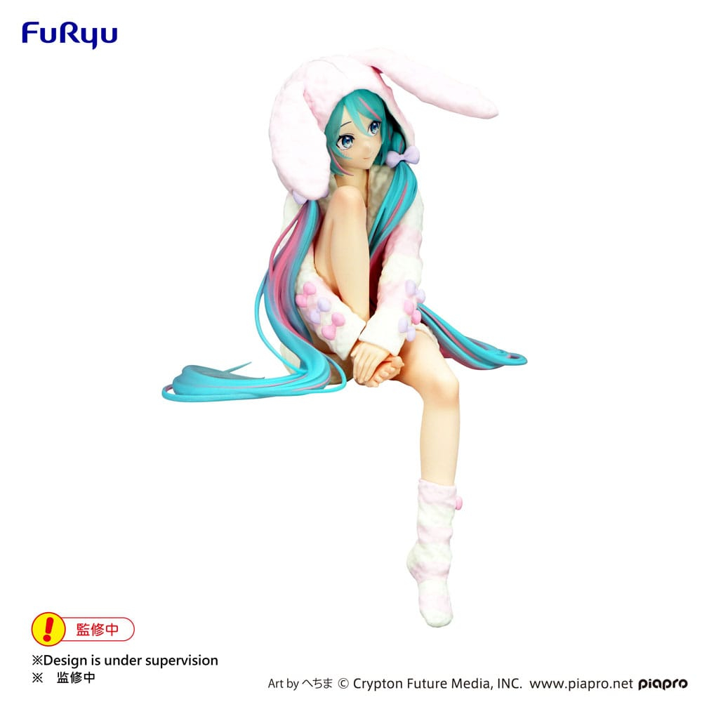 Vocaloid - Figurine Hatsune Miku Noodle Stopper Rabbit Ear Hood Pajama