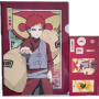 Naruto Shippuden - Porte Documents Gaara + Illustration Autocollant