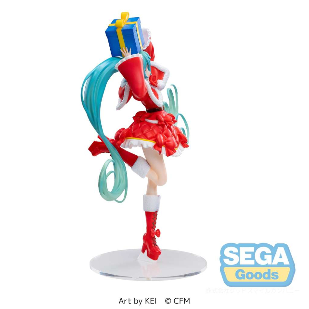 Vocaloid - Figurine Hatsune Miku Christmas 2024 Luminasta