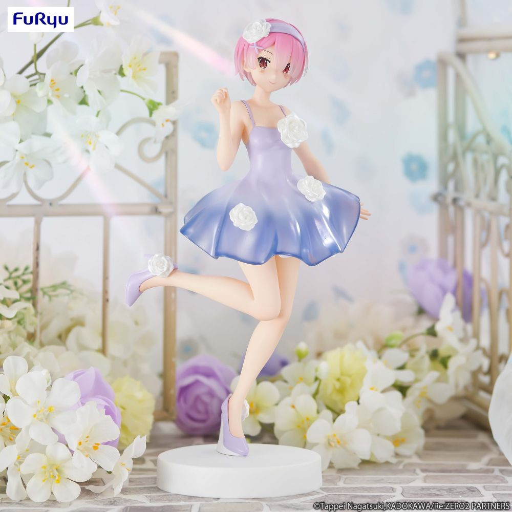 Re:ZERO - Starting Life In Another World - Figurine Ram Trio-Try-iT Flower Dress