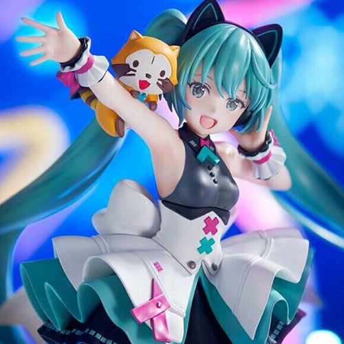 Vocaloid - Figurine Hatsune Miku & Rascal Cyber Future Exceed Creative