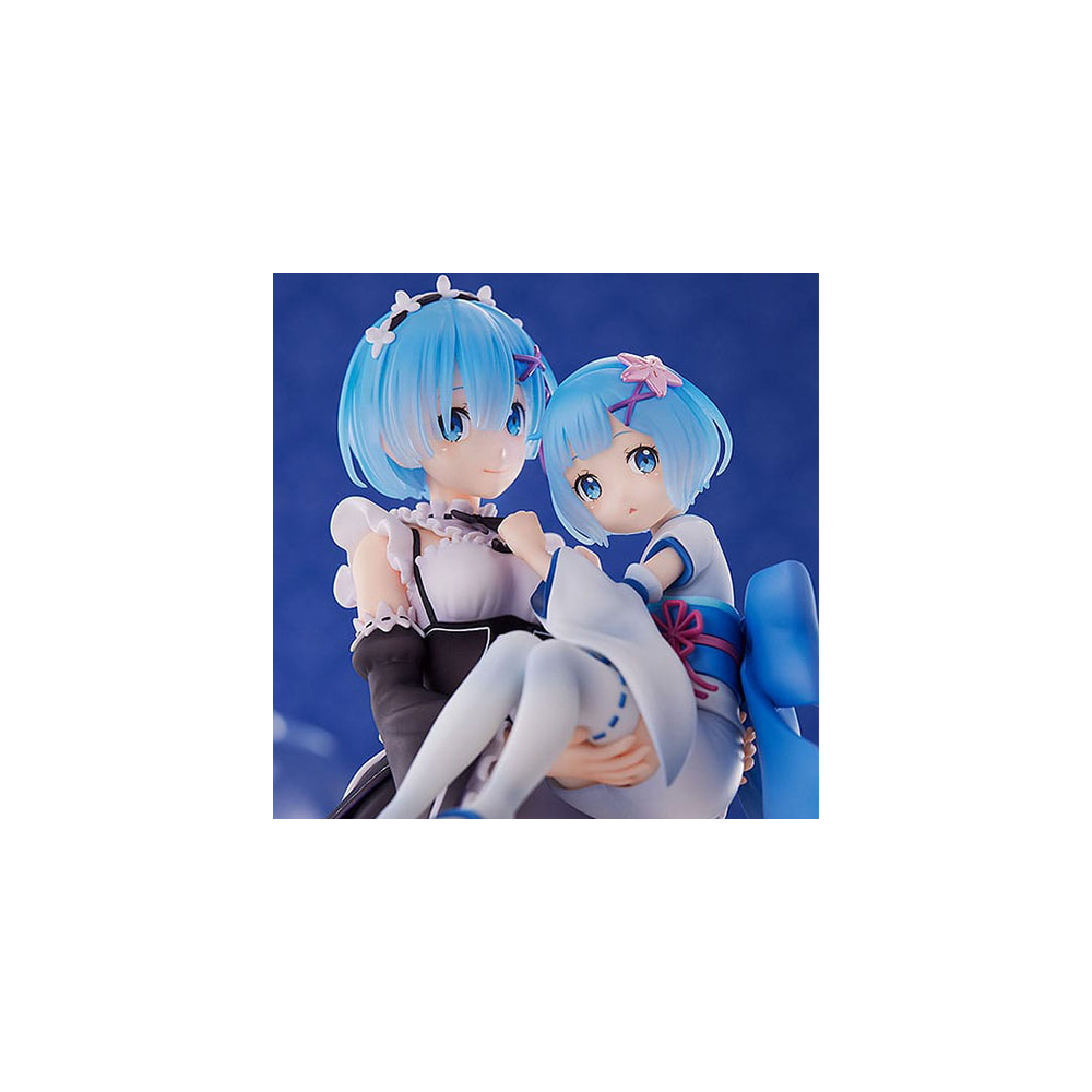 Re:ZERO - Starting Life In Another World - Figurine Rem & Childhood Rem