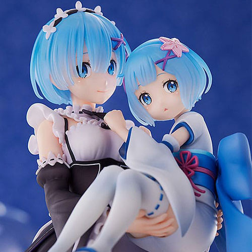 Re:ZERO - Starting Life In Another World - Figurine Rem & Childhood Rem