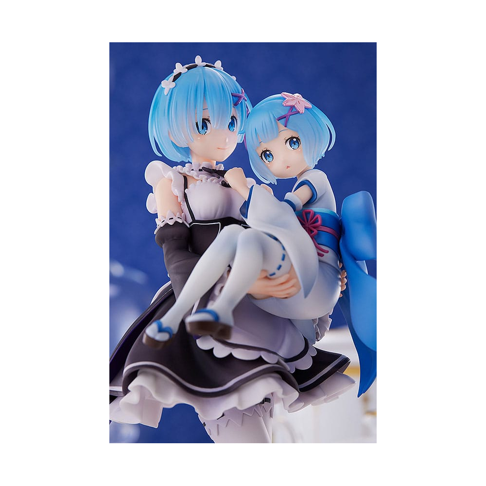 Re:ZERO - Starting Life In Another World - Figurine Rem & Childhood Rem