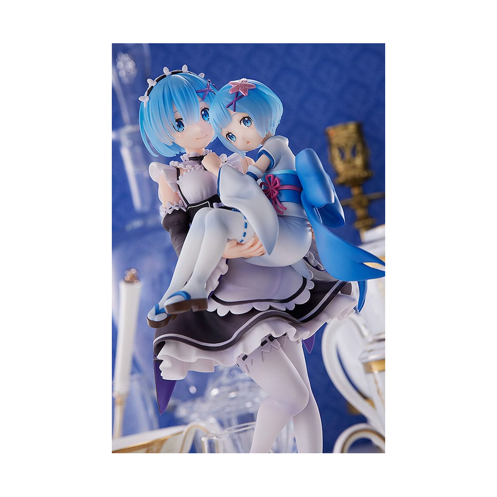 Re:ZERO - Starting Life In Another World - Figurine Rem & Childhood Rem