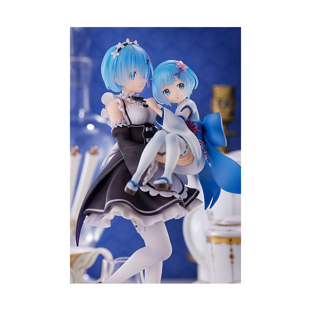 Re:ZERO - Starting Life In Another World - Figurine Rem & Childhood Rem