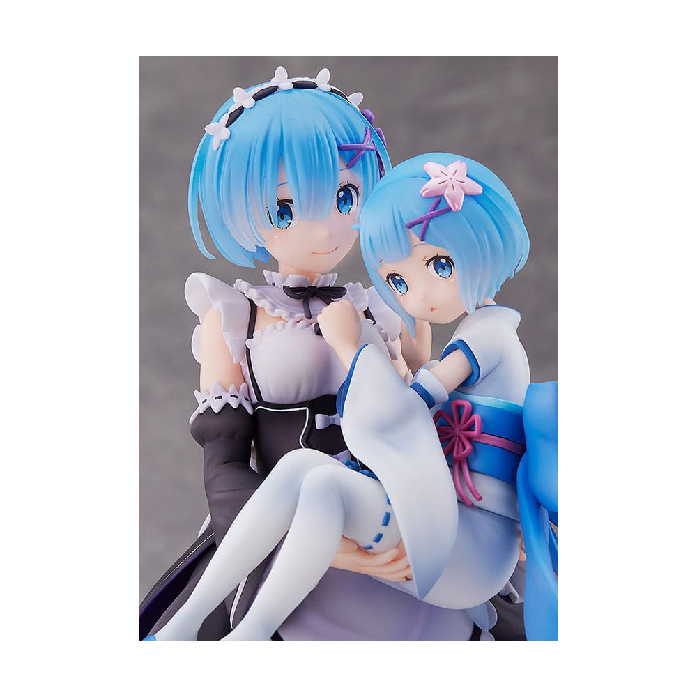 Re:ZERO - Starting Life In Another World - Figurine Rem & Childhood Rem