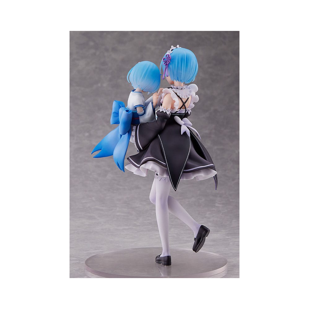 Re:ZERO - Starting Life In Another World - Figurine Rem & Childhood Rem