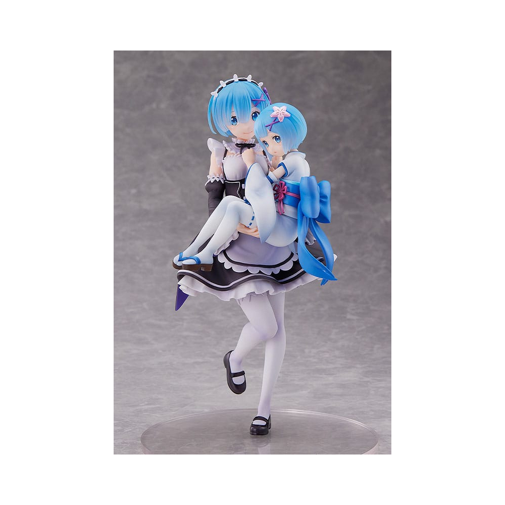 Re:ZERO - Starting Life In Another World - Figurine Rem & Childhood Rem