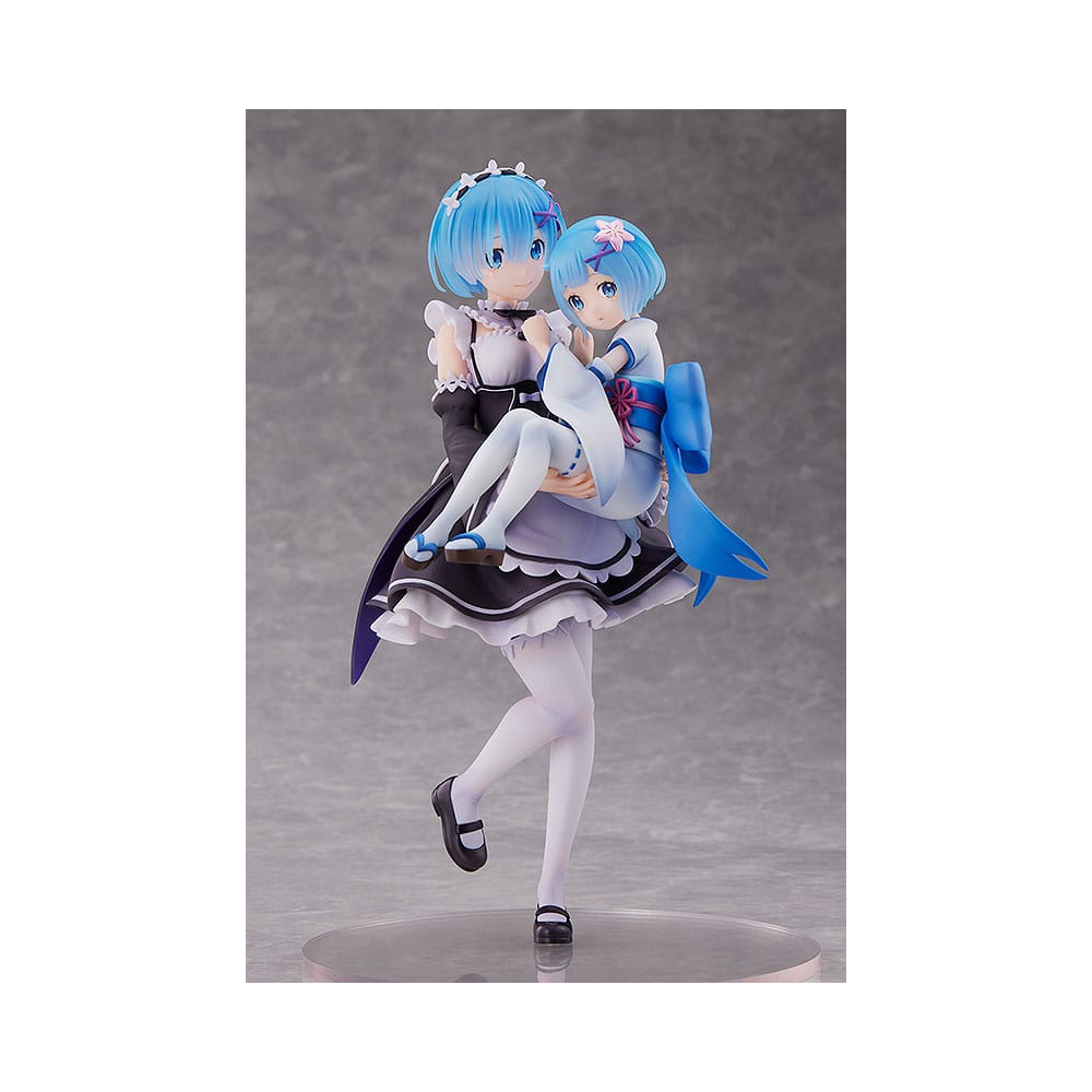 Re:ZERO - Starting Life In Another World - Figurine Rem & Childhood Rem