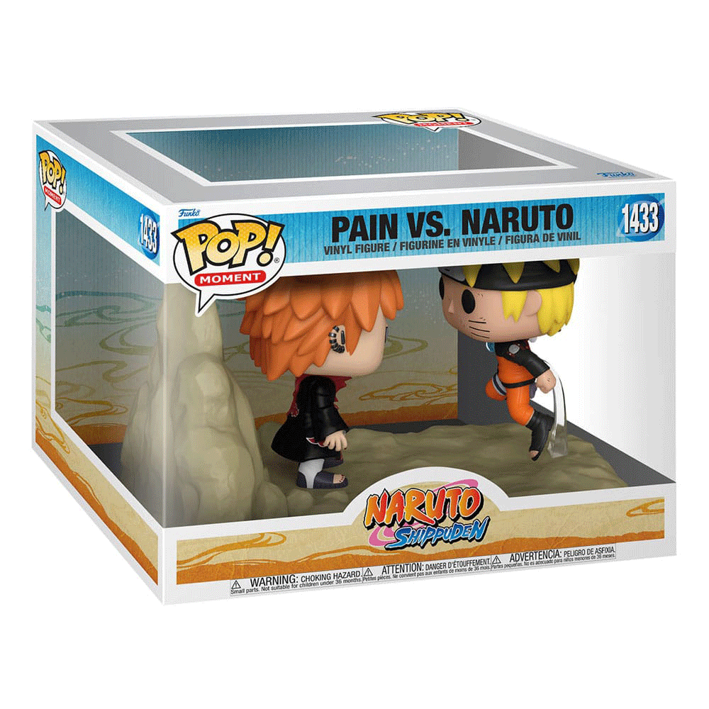 Naruto Shippuden - Pack Figurines Naruto Uzumaki VS Pain Funko Pop [1433]