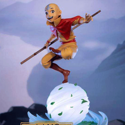 Avatar Le Dernier Maître De L'air - Figurine Aang Statue Collector Edition