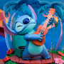 Disney - Figurine Stitch Guitare SFC