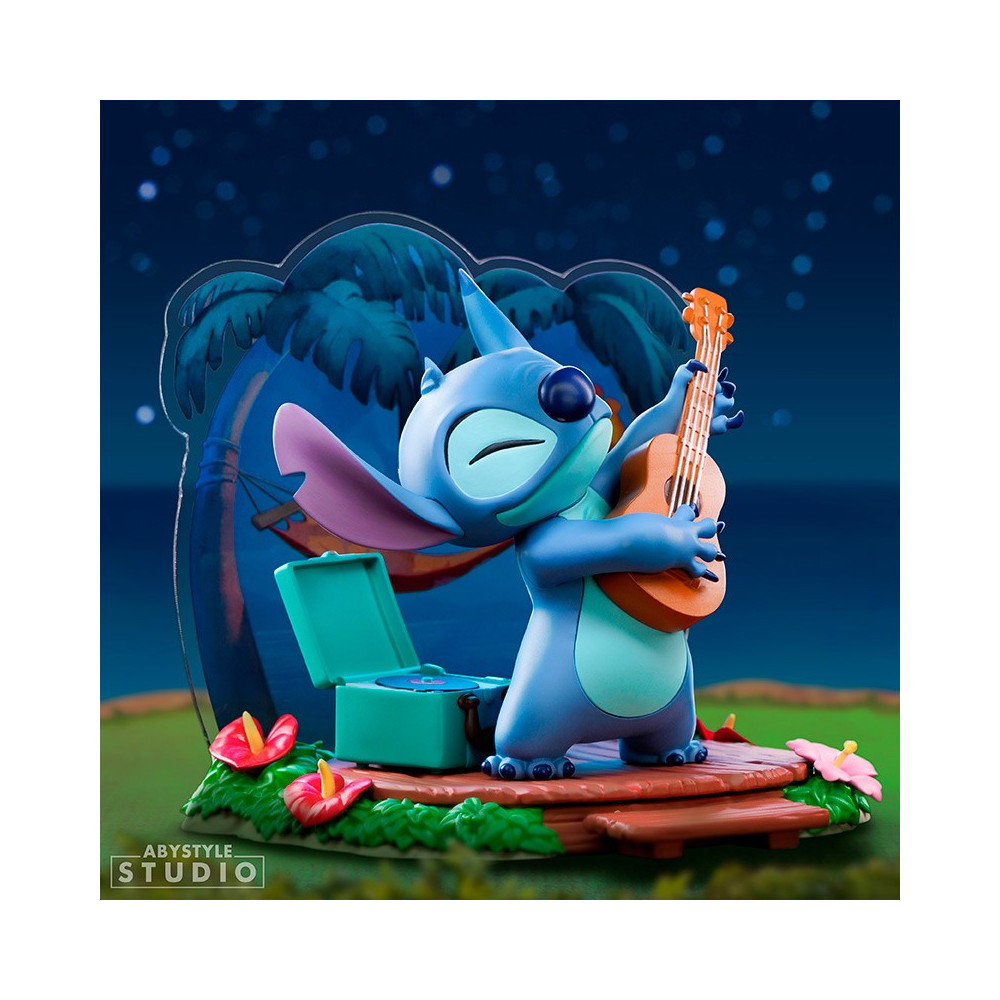 Disney - Figurine Stitch Guitare SFC