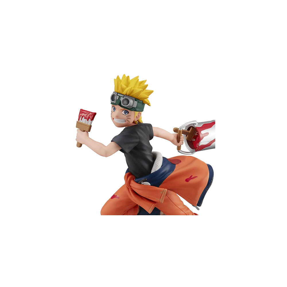 Naruto Shippuden - Figurine Naruto Uzumaki Go! G.E.M Avec Tête Clignotante