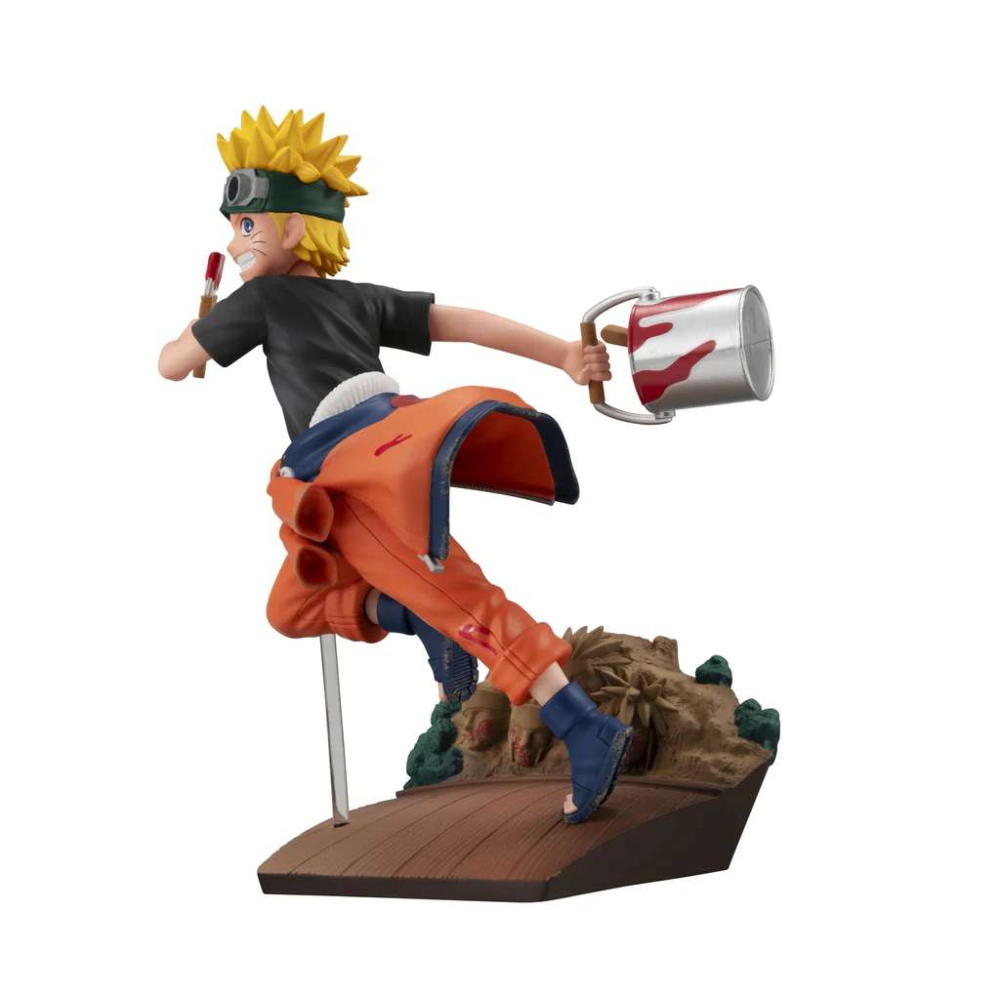 Naruto Shippuden - Figurine Naruto Uzumaki Go! G.E.M Avec Tête Clignotante