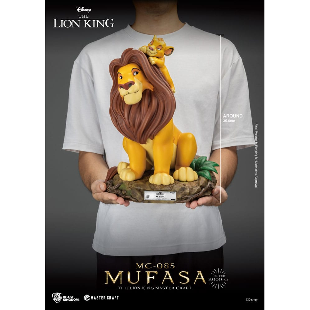 Disney Le Roi Lion - Figurine Mufasa Master Craft