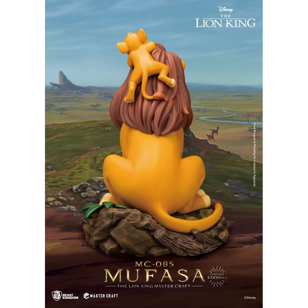 Disney Le Roi Lion - Figurine Mufasa Master Craft