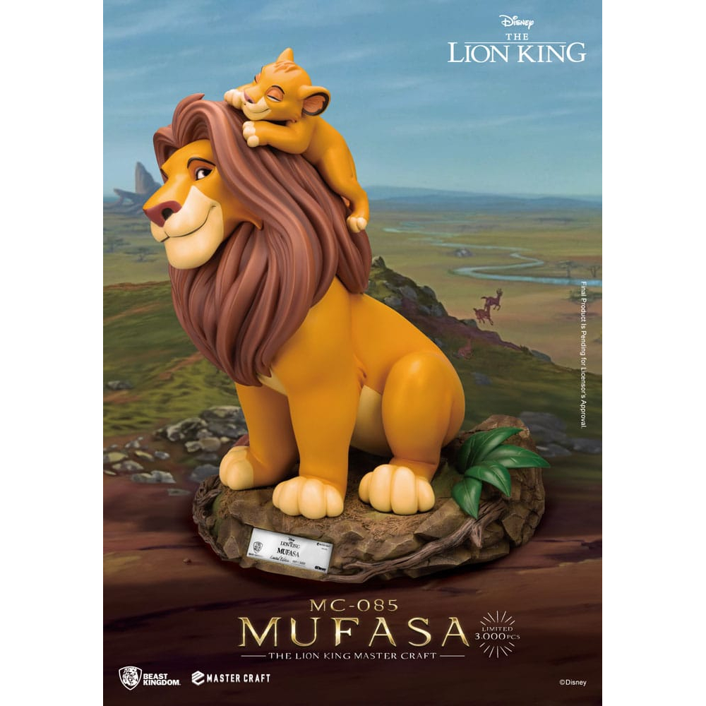 Disney Le Roi Lion - Figurine Mufasa Master Craft