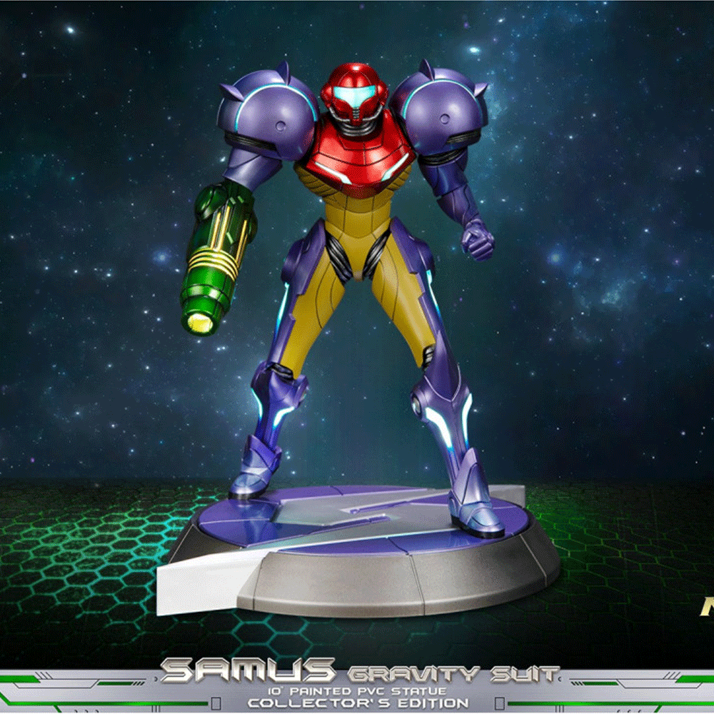 Metroid Prime - Figurine Samus Gravity Suit Collector Edition