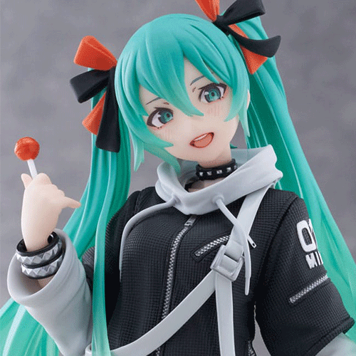 Vocaloid - Figurine Hatsune Miku Fashion Punk Version