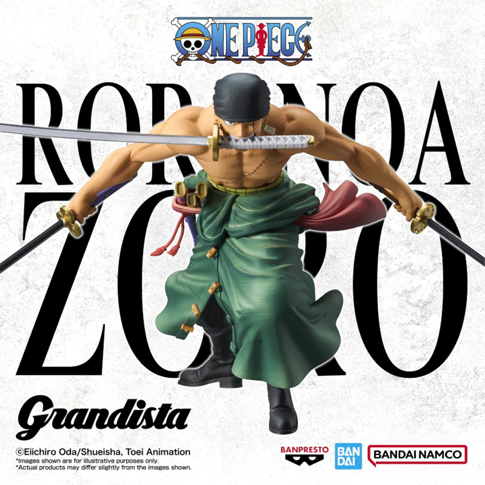 One Piece - Figurine Roronoa Zoro Grandista Special Edition